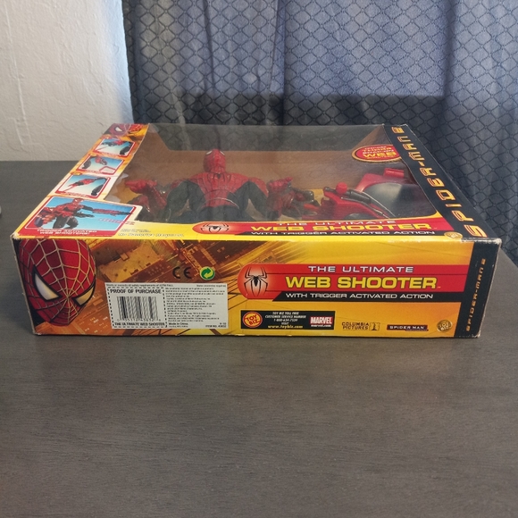 2004 Toy Biz Spiderman 2 The Ultimate Web Shooter With Trigger Activated Action - Picture 8 of 8